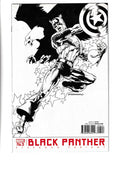 Black Panther #5D (2016) Jim Steranko Captain America B&W Cover? Marvel Comics