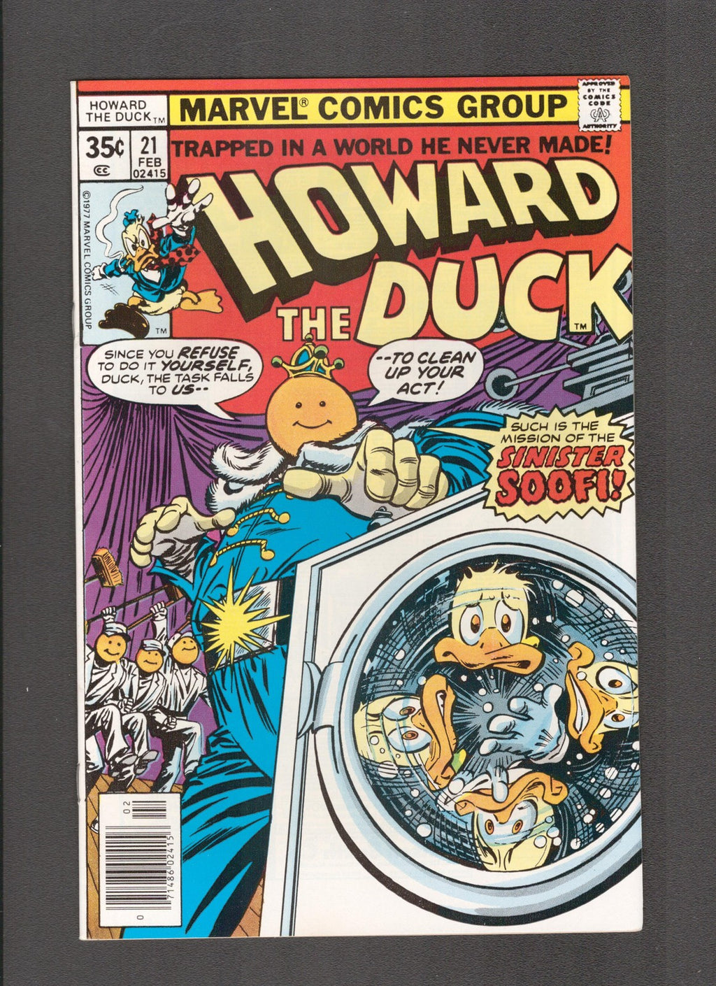 Howard the Duck #22 (1978) "May the Farce Be With You" Marvel Comics