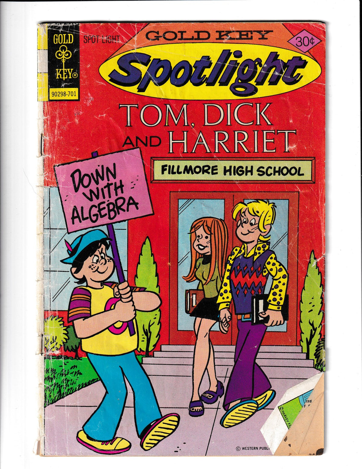 Gold Key Spotlight #4 (1976) Tom, Dick, and Harriet Gold Key Comics