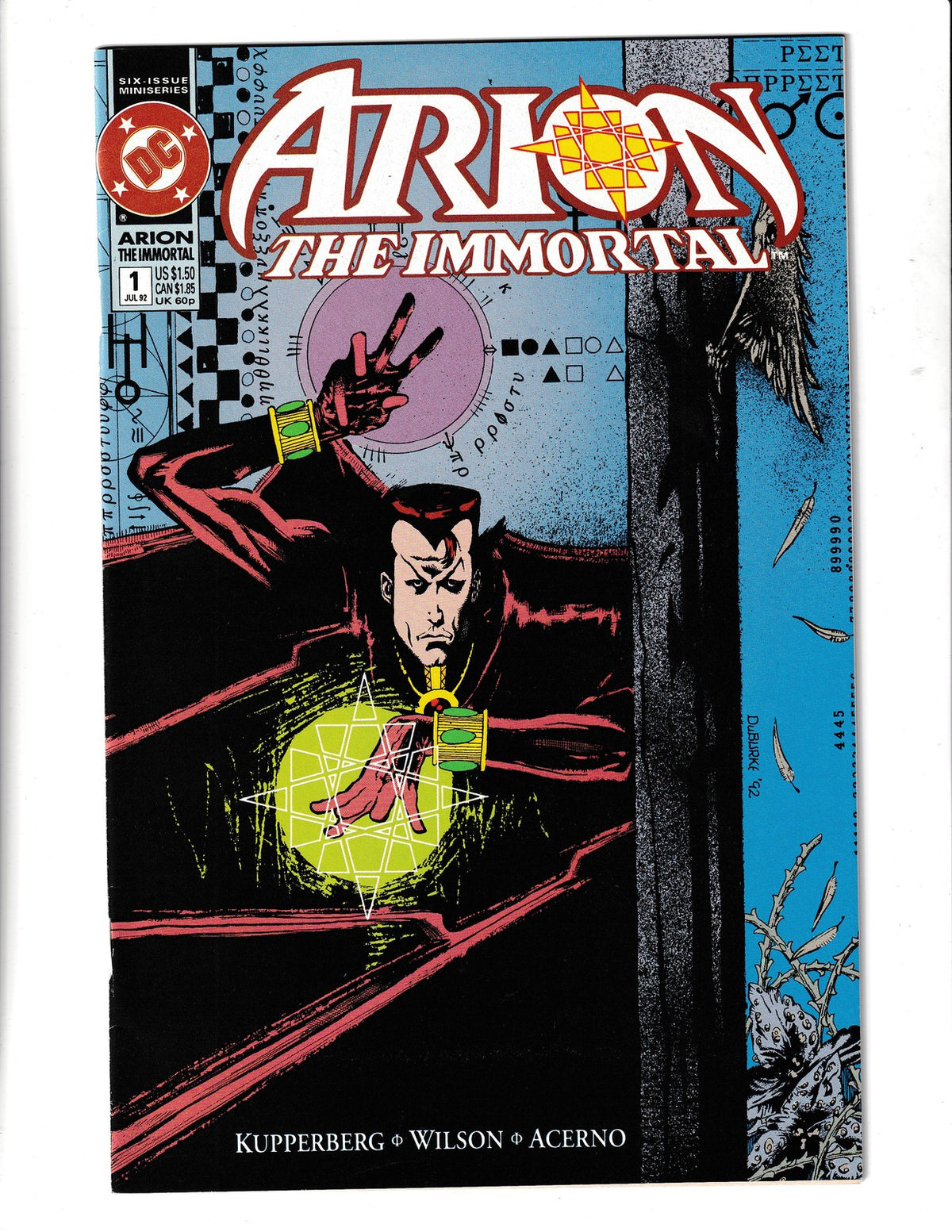 Arion the Immortal #1 (1992) Higher Grade DC Comics
