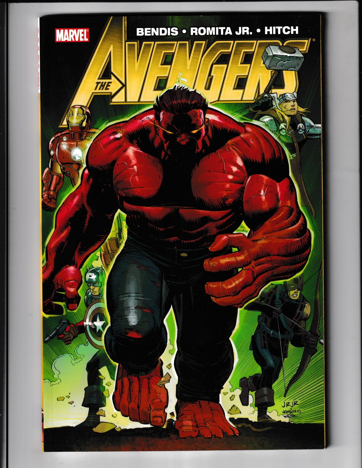 Avengers #2 (2012) Bendis Romita JR VOL 2 Red Hulk Marvel Comics
