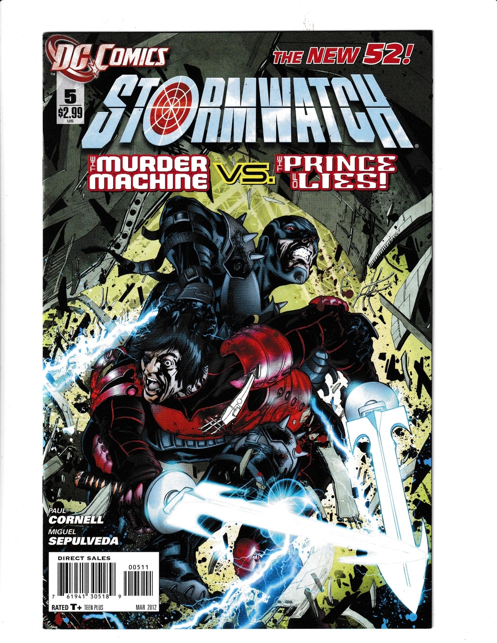 Stormwatch #5 (2012) DC Comics