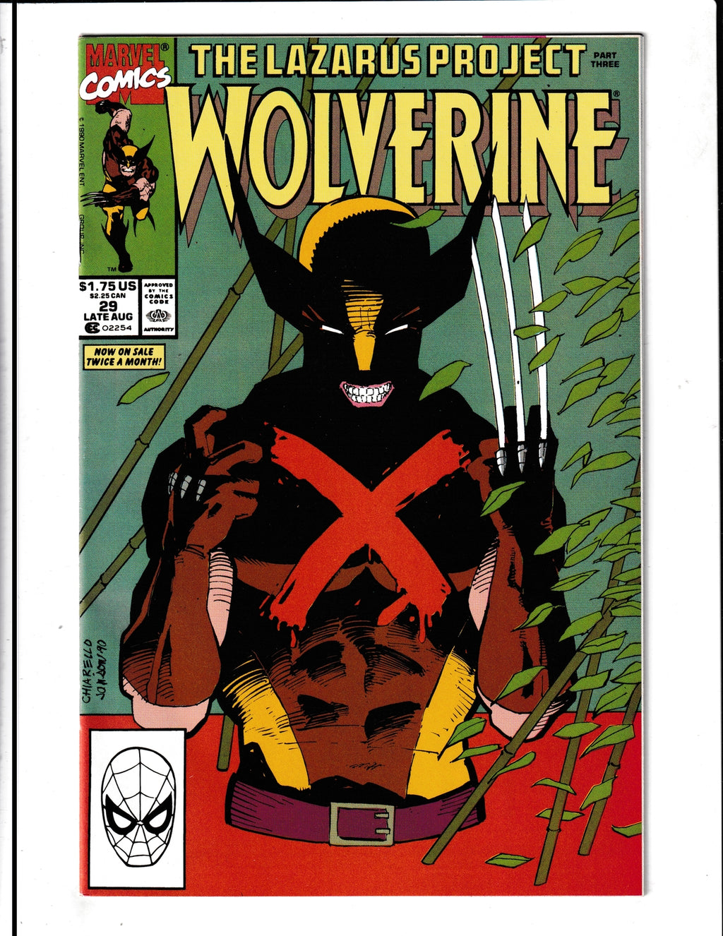 Wolverine #29 (1990) High Grade Marvel Comics SKU:1333