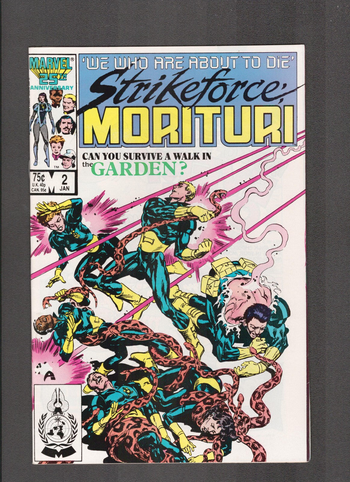Strike Fore: Morituri #2 (1987) Brent Anderson Marvel Comics