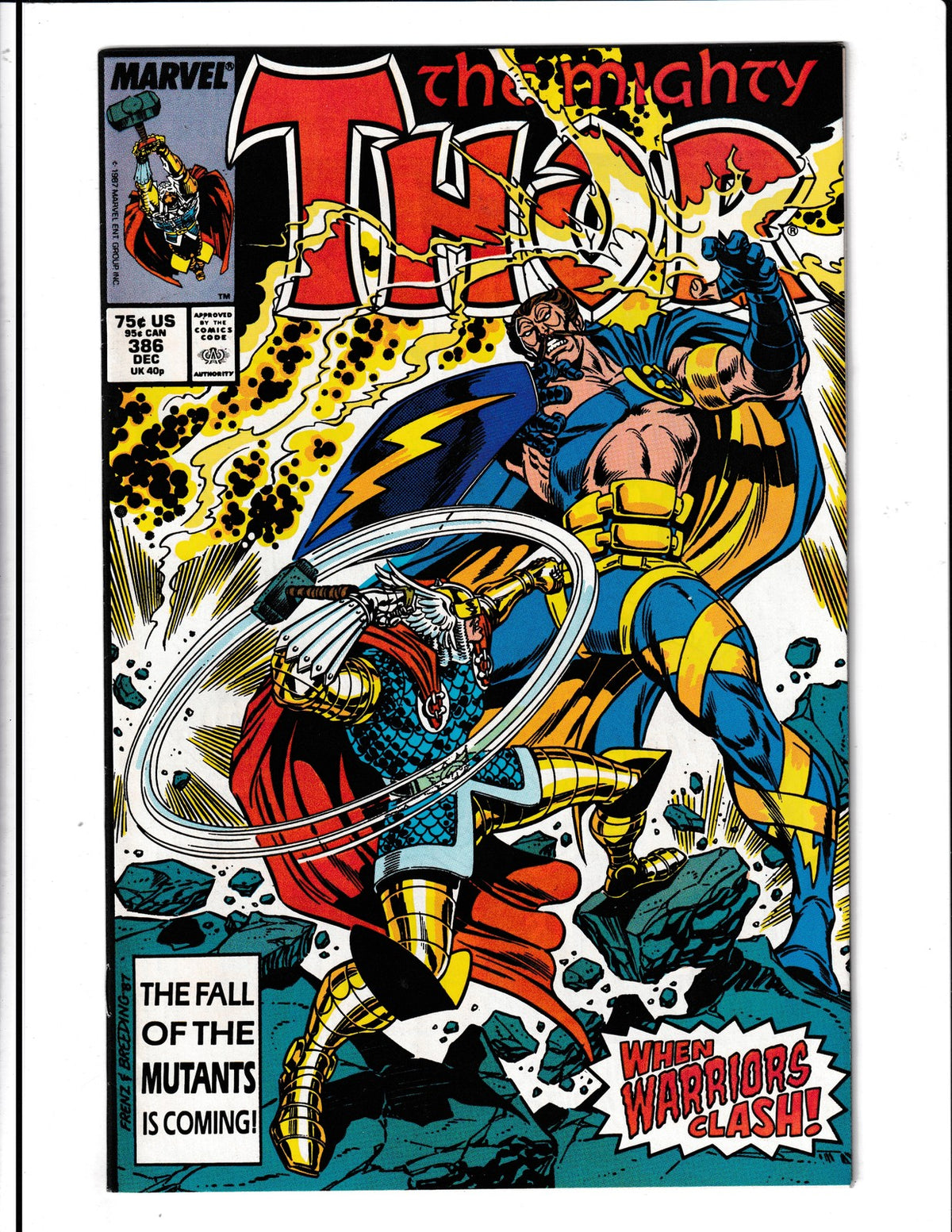 Thor #386 (1987) Higher Grade Marvel Comics