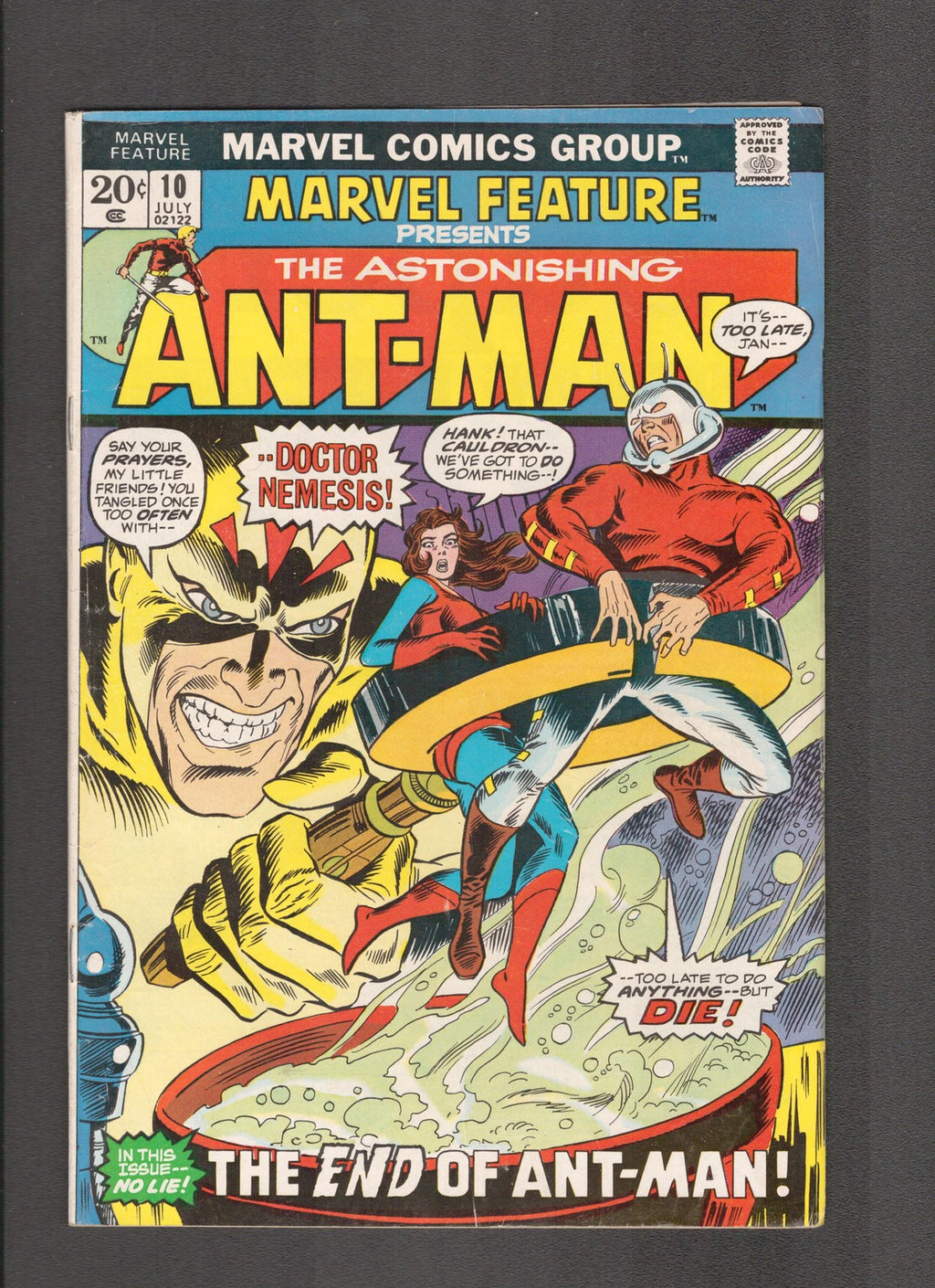 Marvel Feature #10 (1973) Ant-Man Marvel Comics