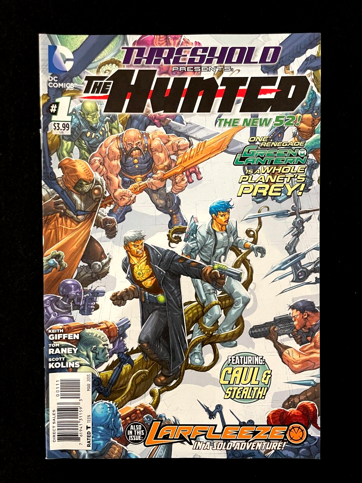 Threshold - Complete Set of 9 #1-9, (2013) DC Comics