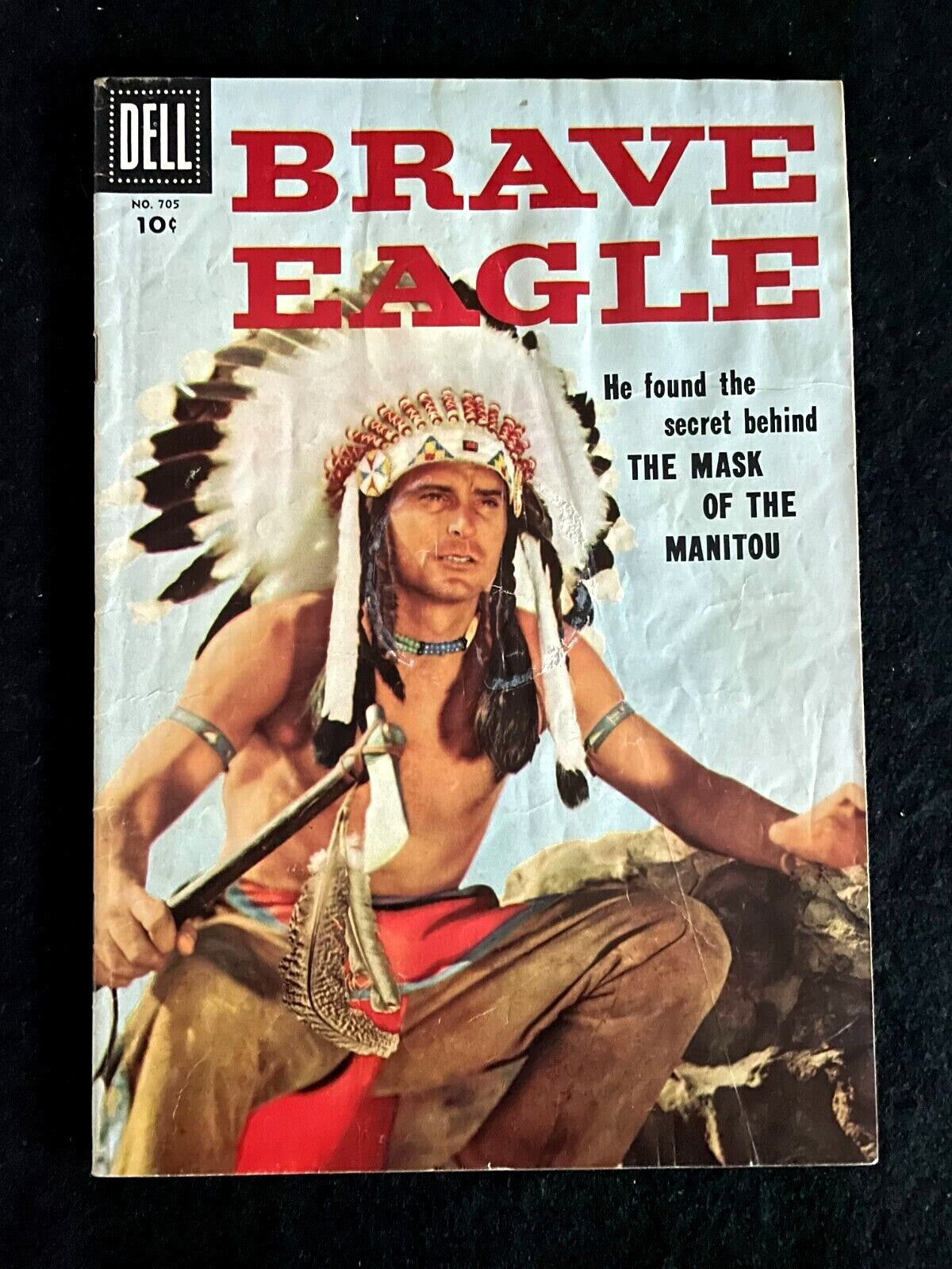 Four Color Brave Eagle #705 1956 - Dell Comics