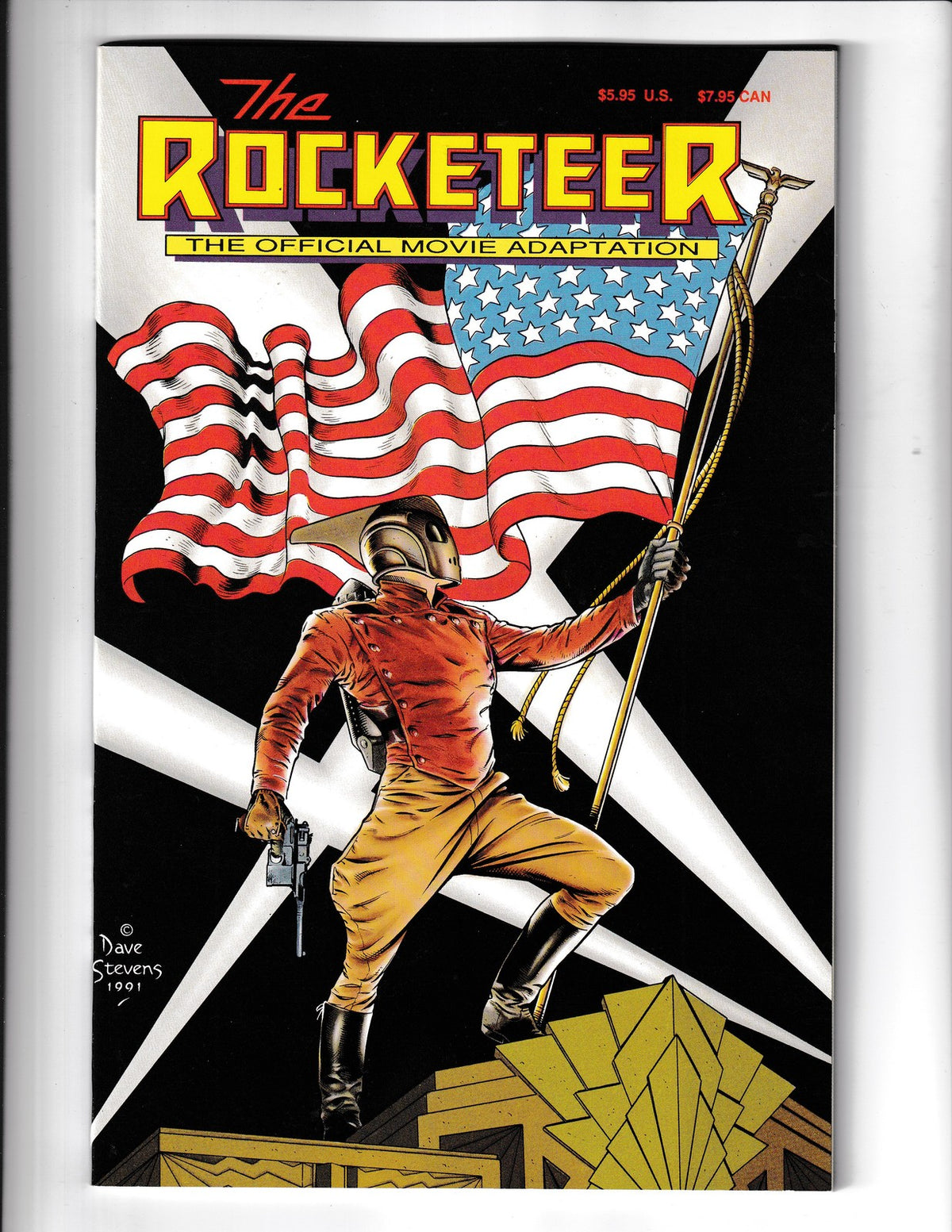 Rocketeer: The Official Movie Adaptation #1 (1991) Disney Comics