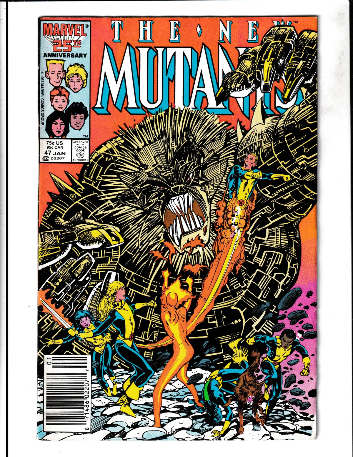 New Mutants #47 (1987) Marvel Comics SKU:1416