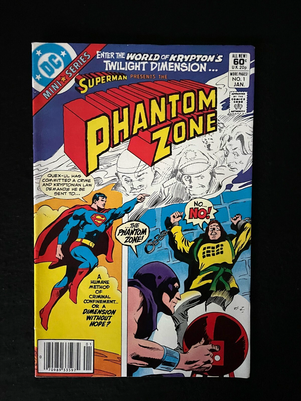 Phantom Zone - Complete Set of 4 - #1-4 (1982) DC SKU:2735