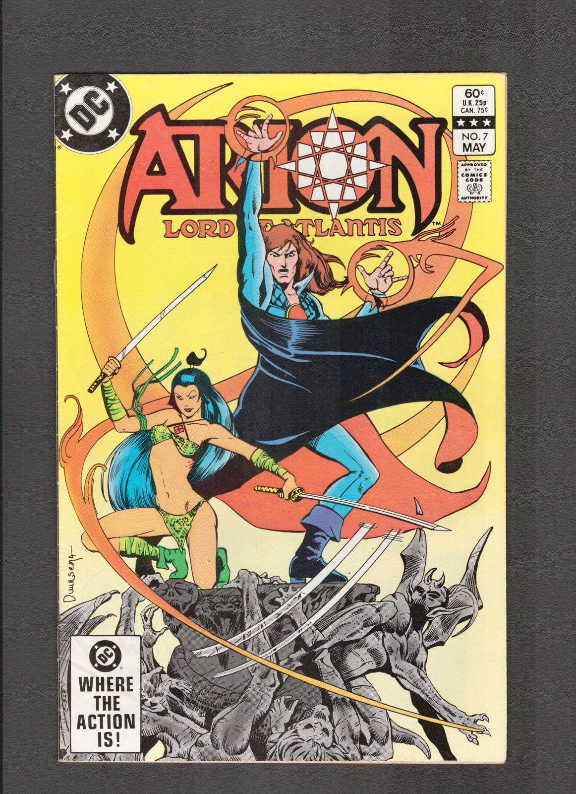 Arion, Lord of Atlantis #7 (1983) DC Comics