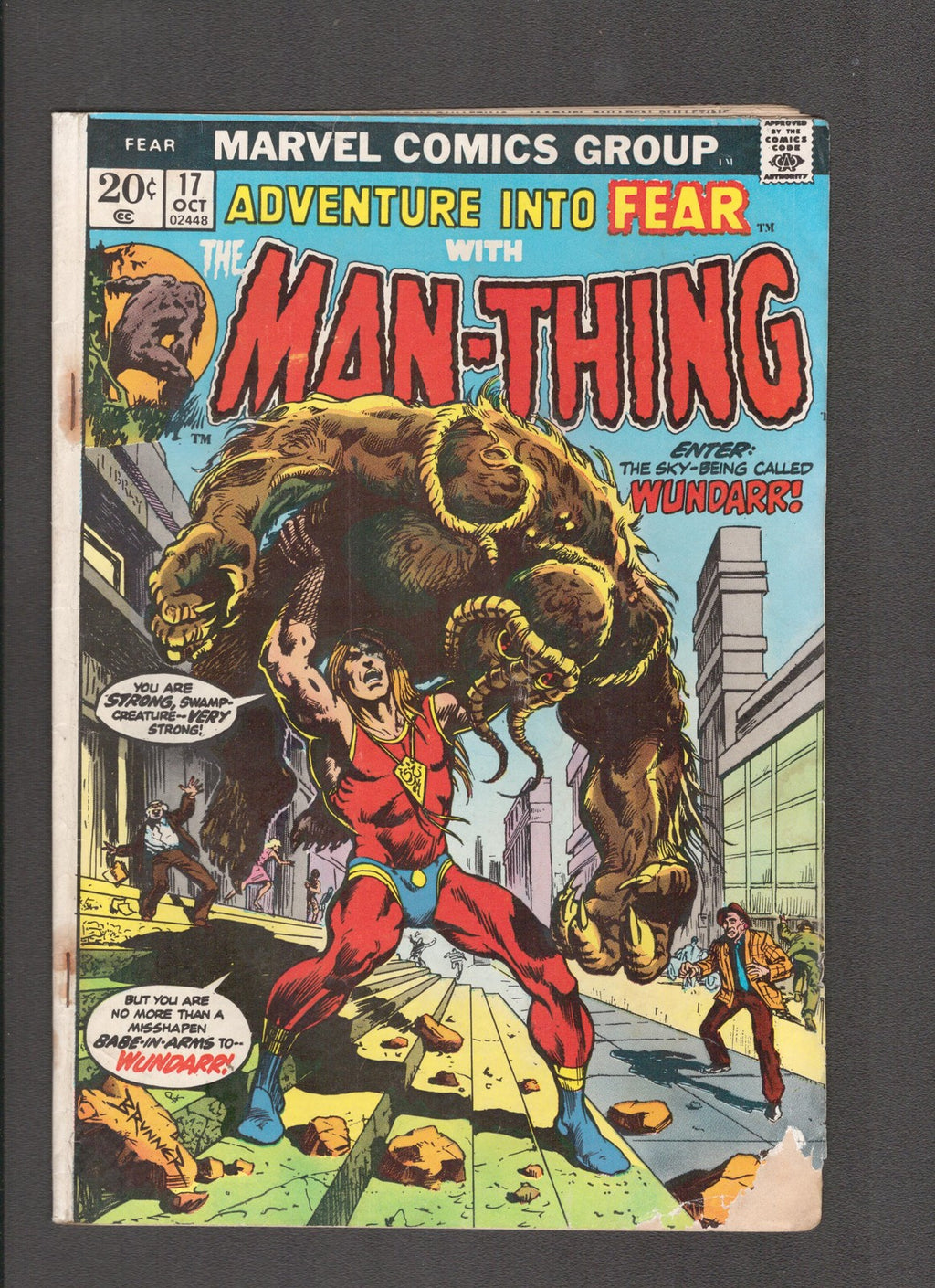 Adventure into Fear #17 (1973) Man-Thing Marvel Comics