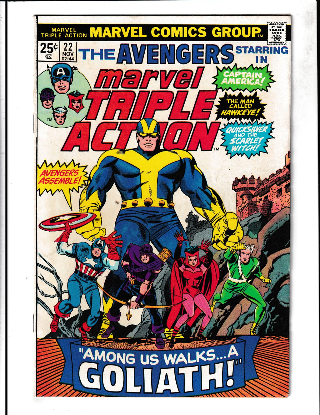 Marvel Triple Action #22 (1974) Marvel Comics