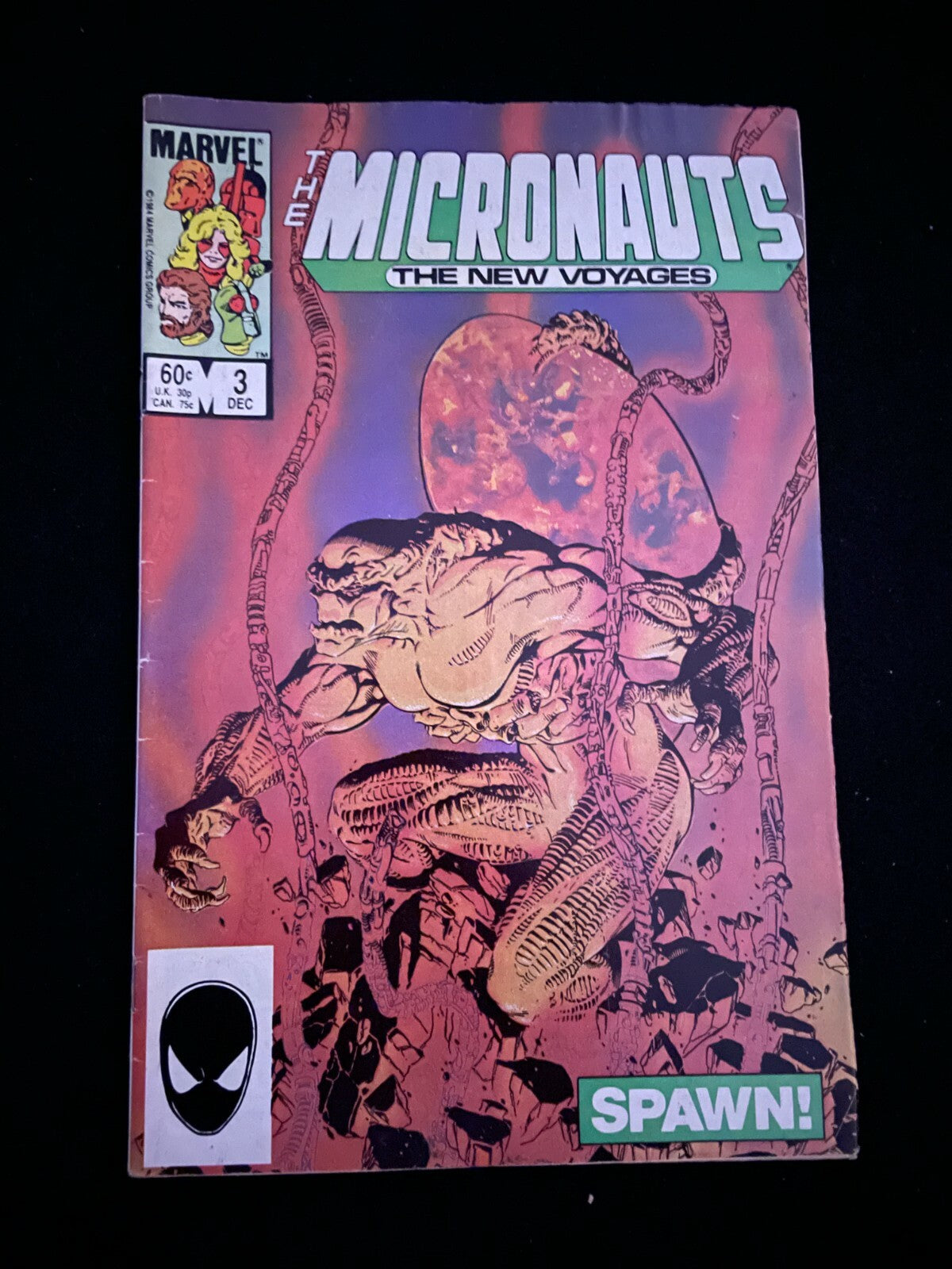 The Micronauts #3 Dec 1984 Direct Sale Version