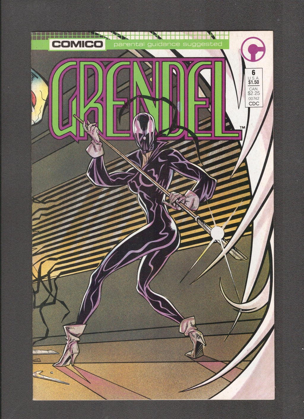 Grendel #6 (1987) Matt Wagner Comico Comics