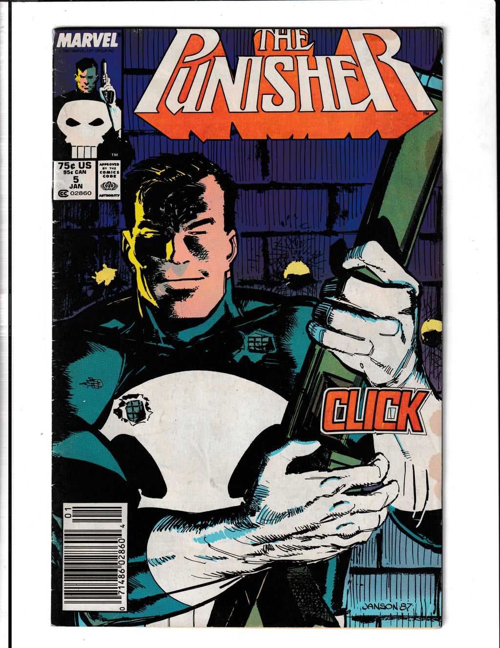 Punisher #5 (1988) Marvel Comics