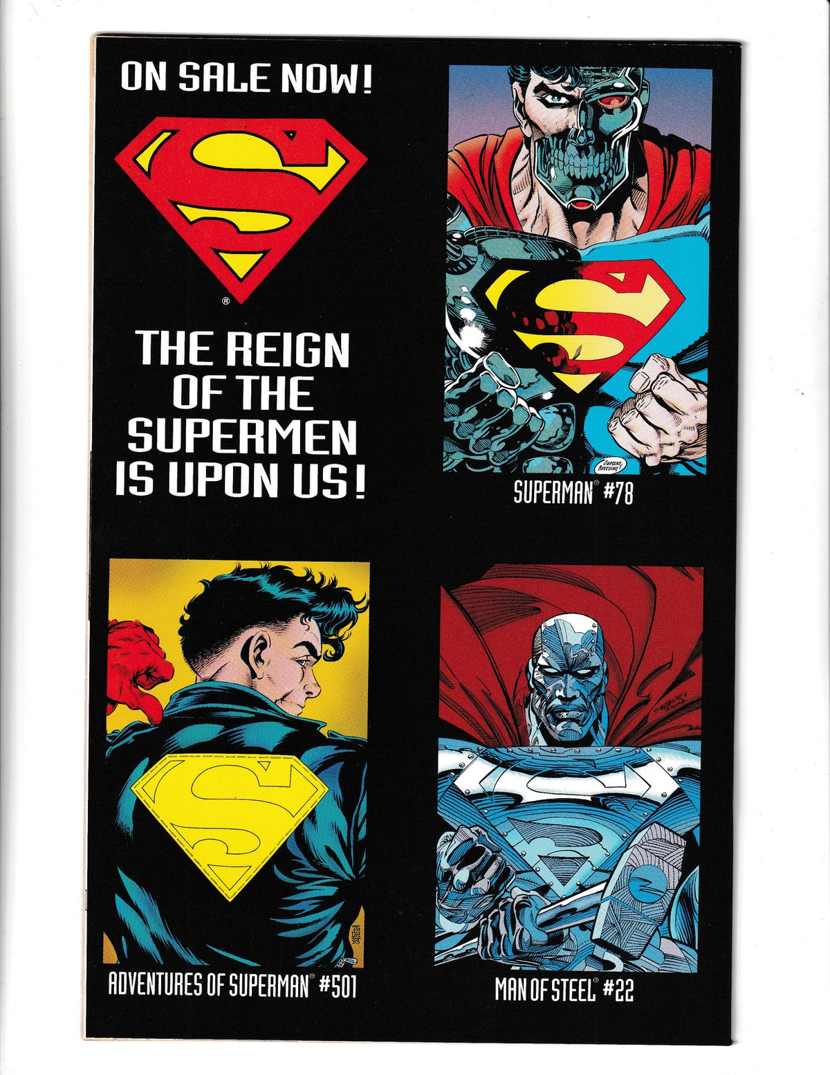 Action Comics #687 (1993) Die Cut DC Comics
