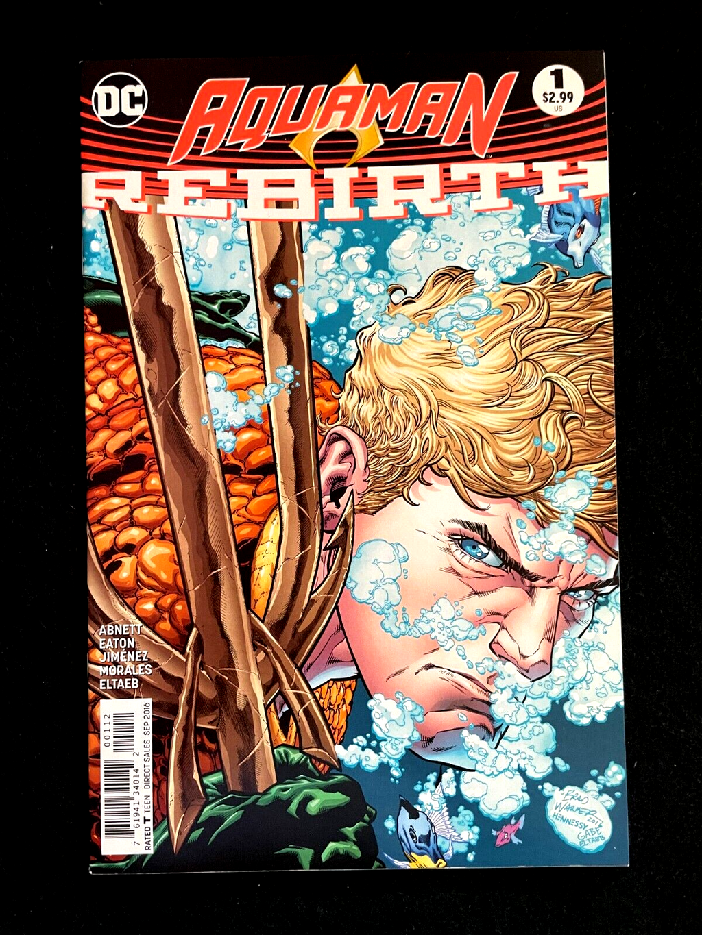Aquaman: Rebirth #1 2016