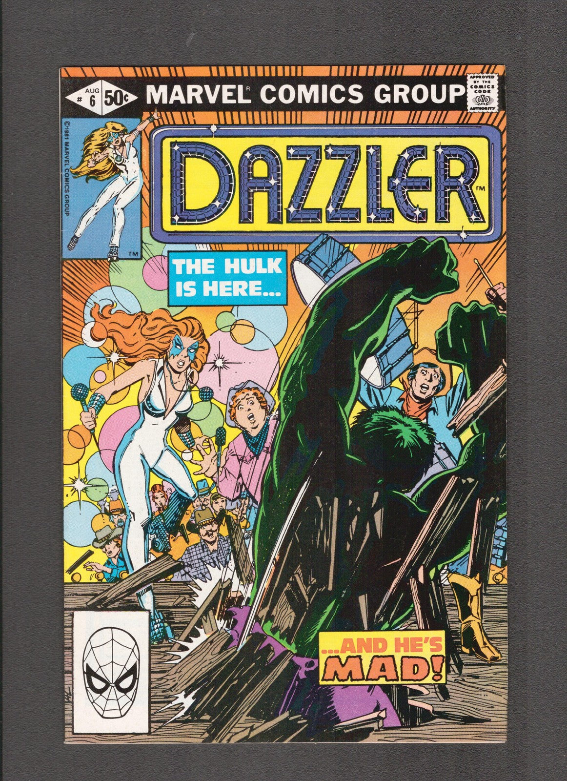 Dazzler #6 (1981) Armando Gil, Bob Layton Marvel Comics