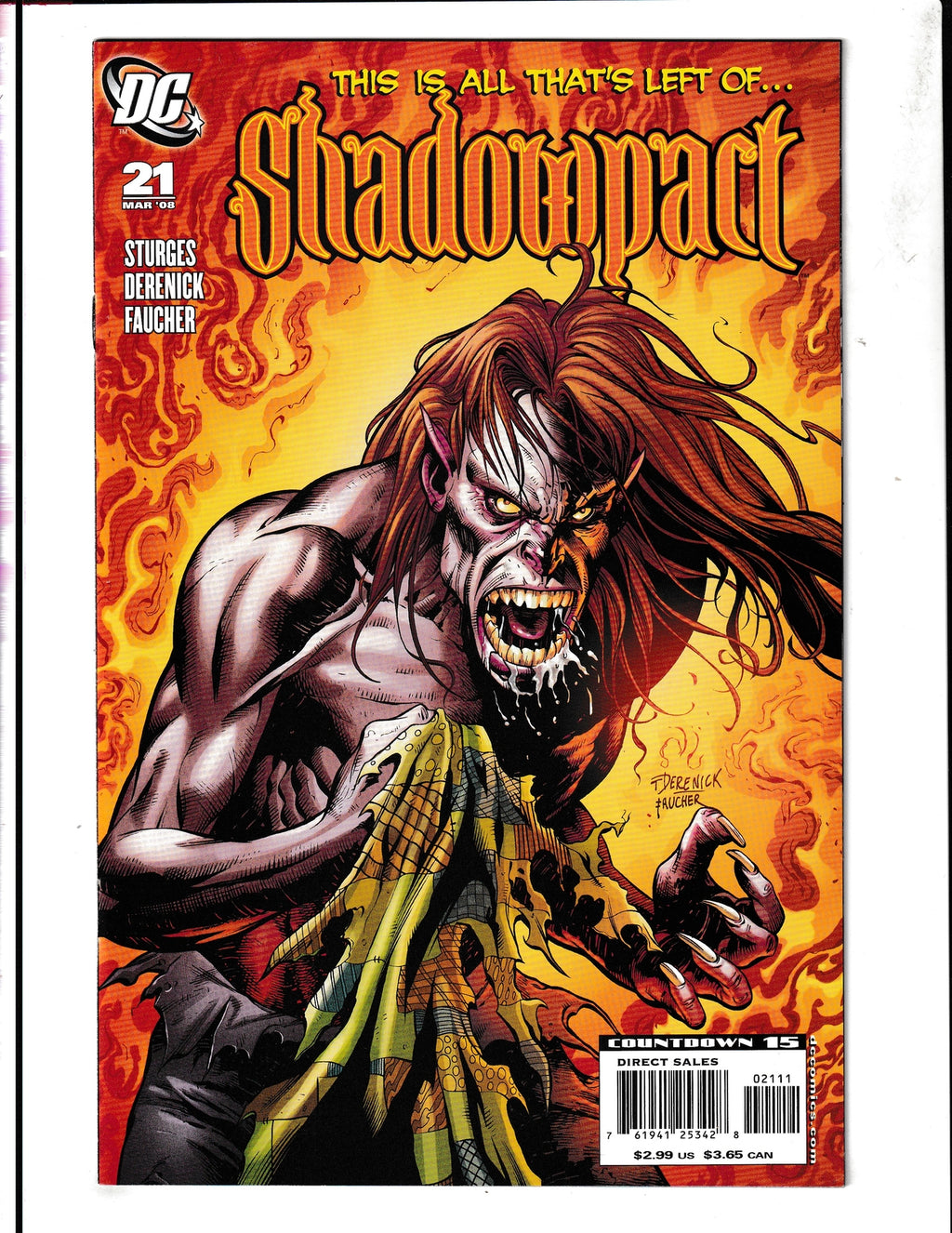 Shadowpact #21 (2008) DC Comics