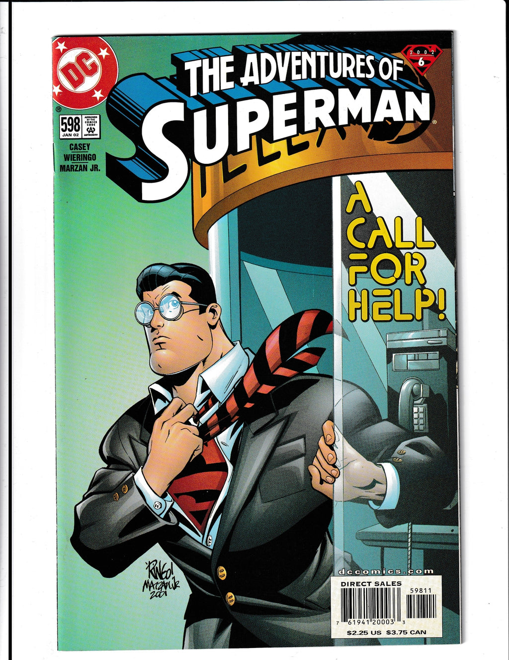 Adventures of Superman #598 (2002) DC Comics