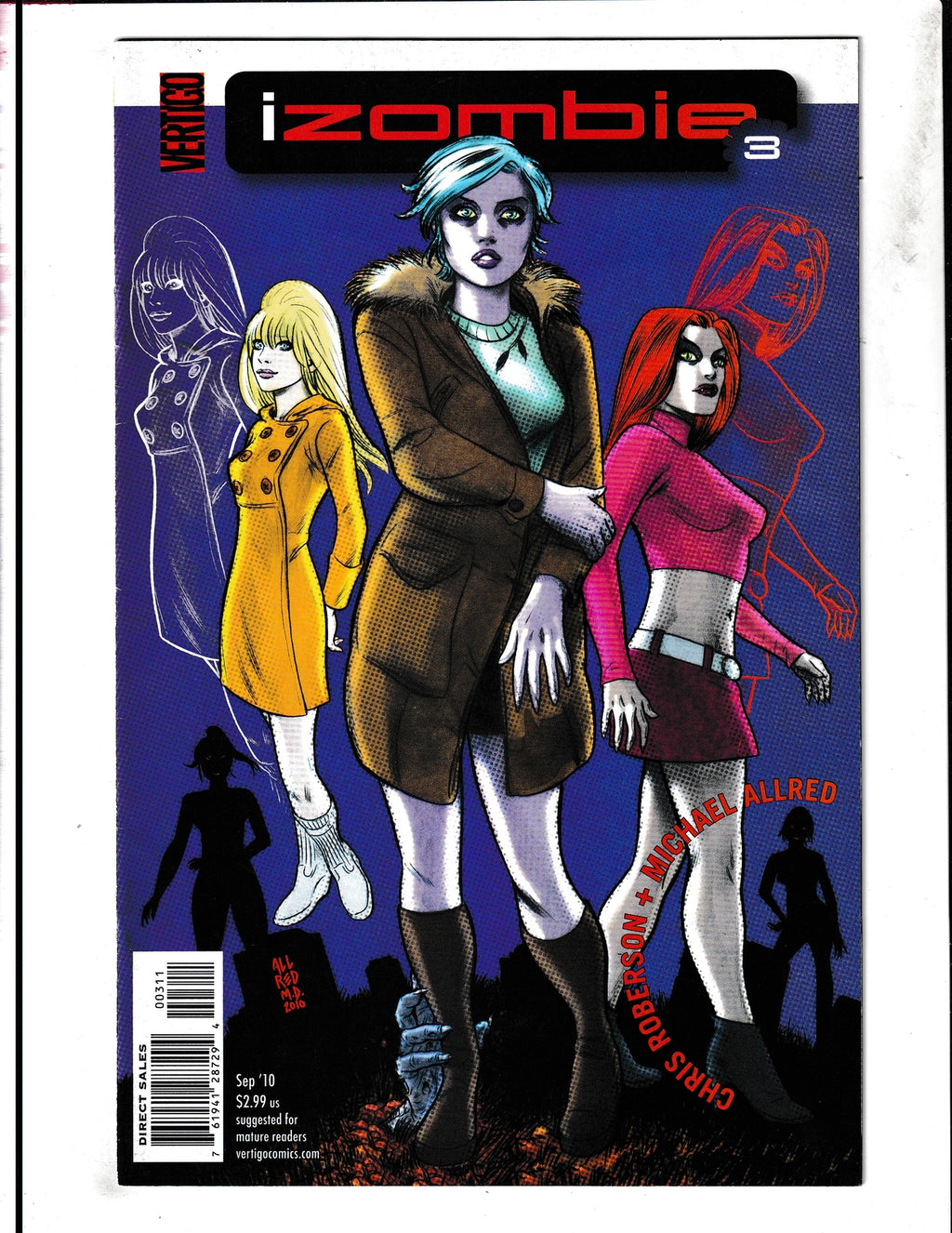iZombie #3 (2010) Vertigo Comics