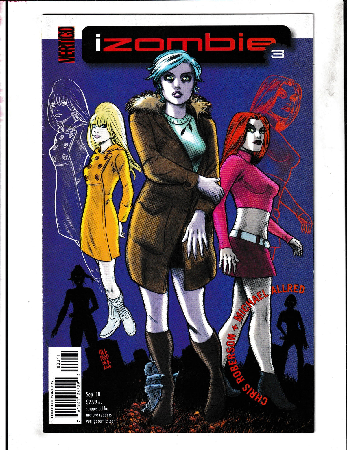 iZombie #3 (2010) Vertigo Comics