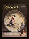 Plate World: Magazine of Collector Plates - 1986