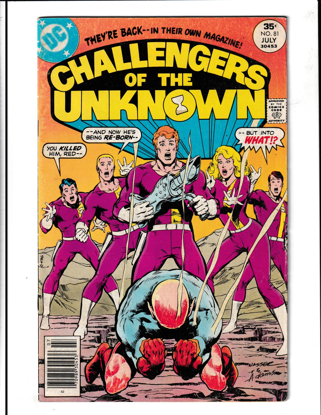 Challengers of the Unknown #81 (1977) DC Comics