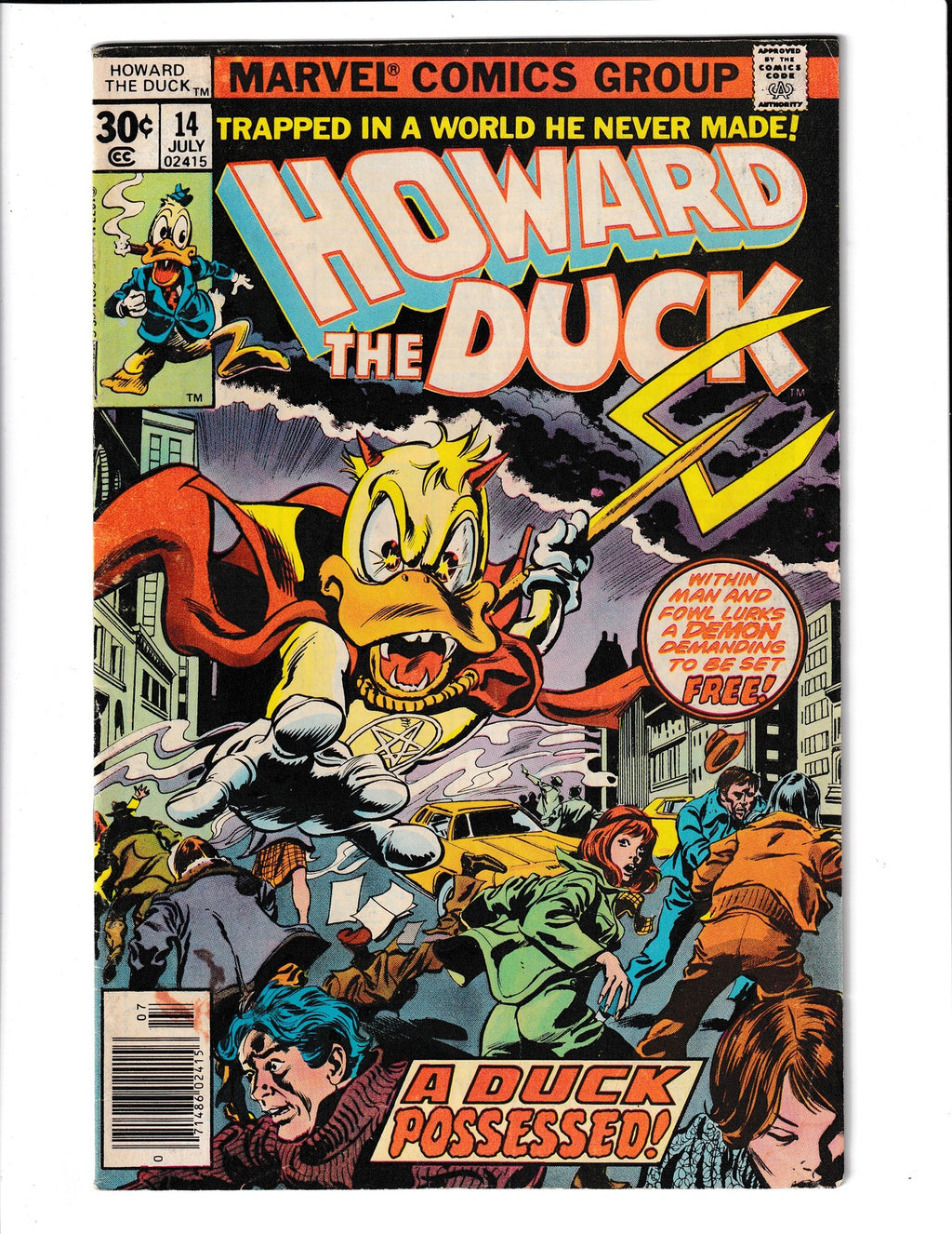 Howard the Duck #14 (1977) Marvel Comics
