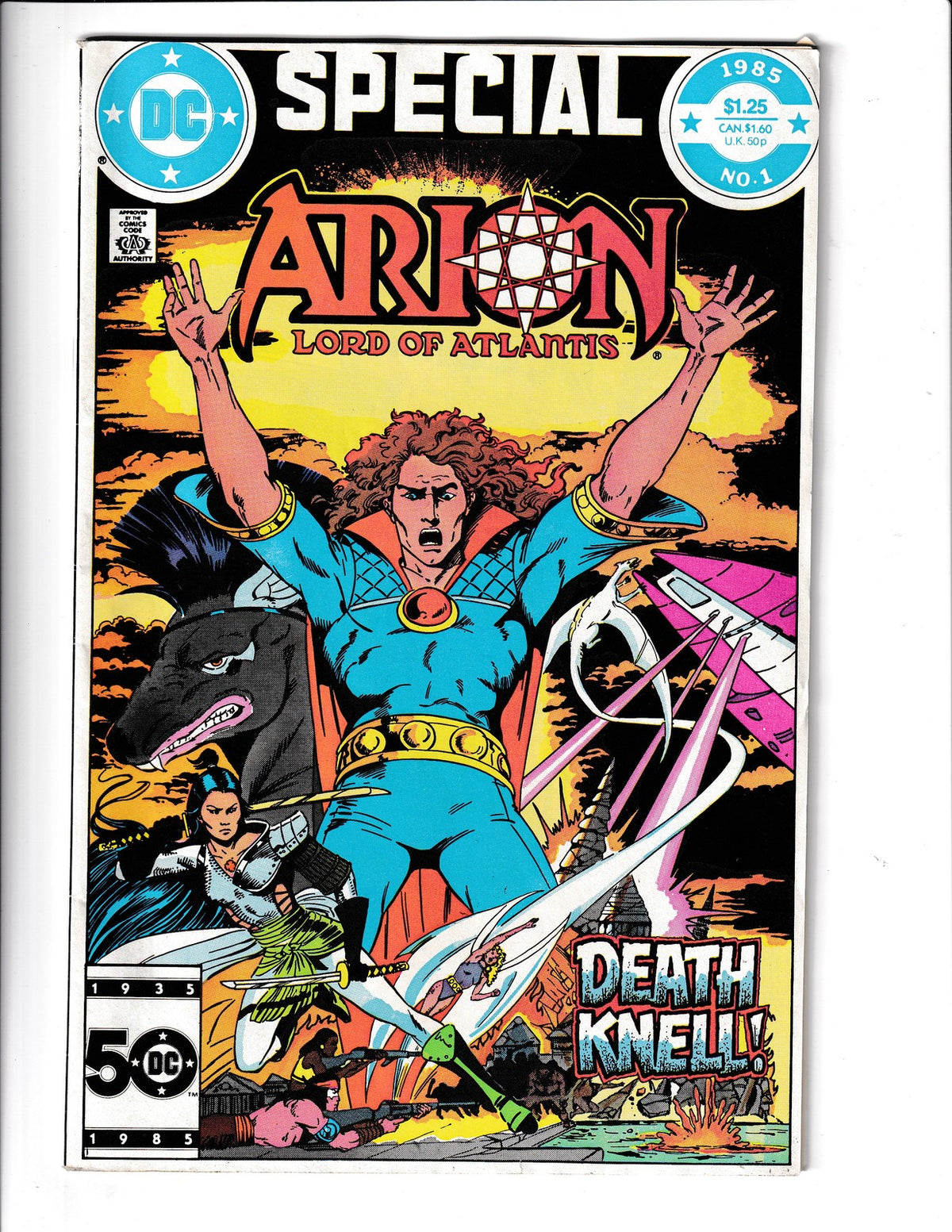 Arion. Lord of Atlantis Special #1 (1984) DC Comics
