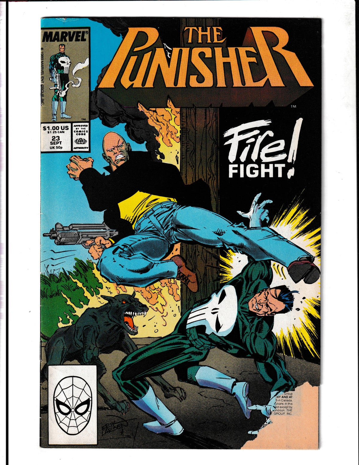 Punisher #23 (1989) Marvel Comics SKU:1491