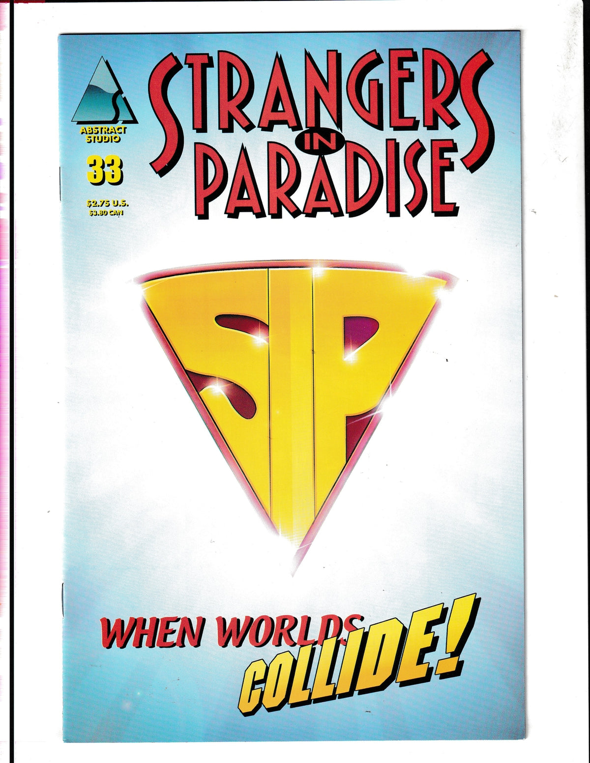 Strangers In Paradise #33 (2000) "World's Collide" Abstract Comics