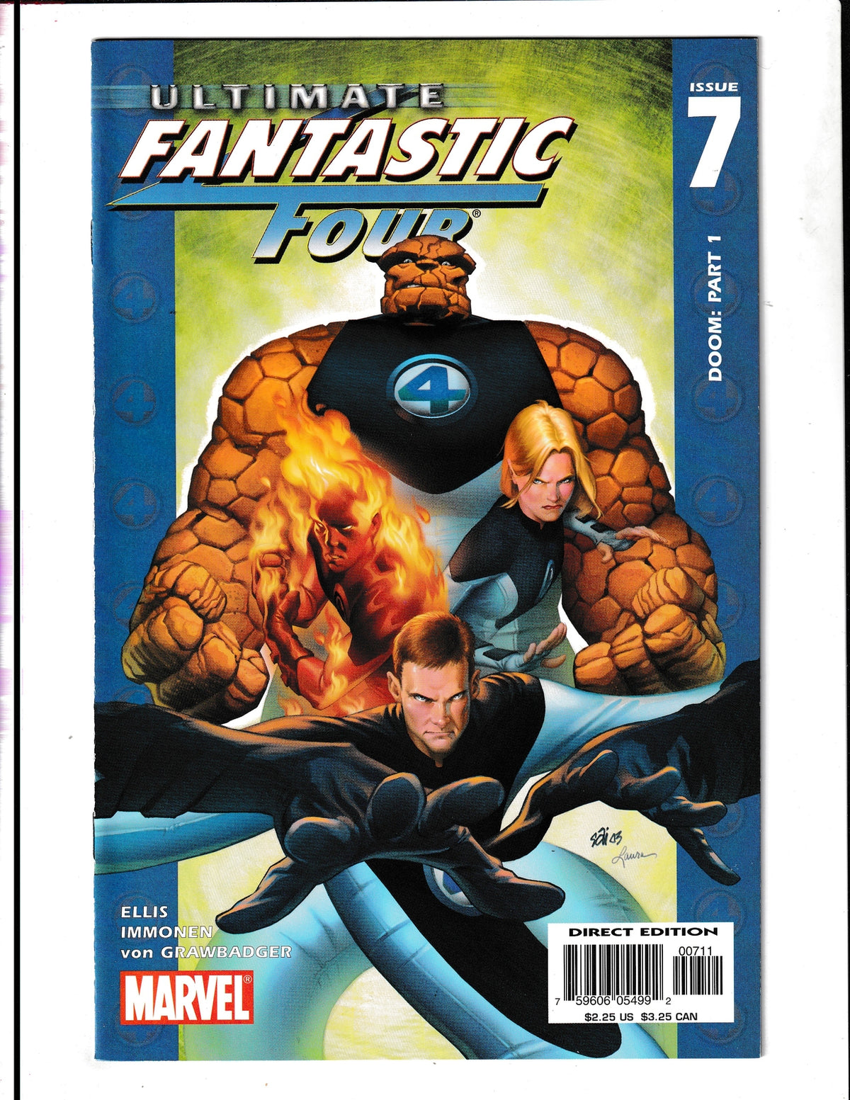 Ultimate Fantastic Four #7 (2004) Marvel Comics
