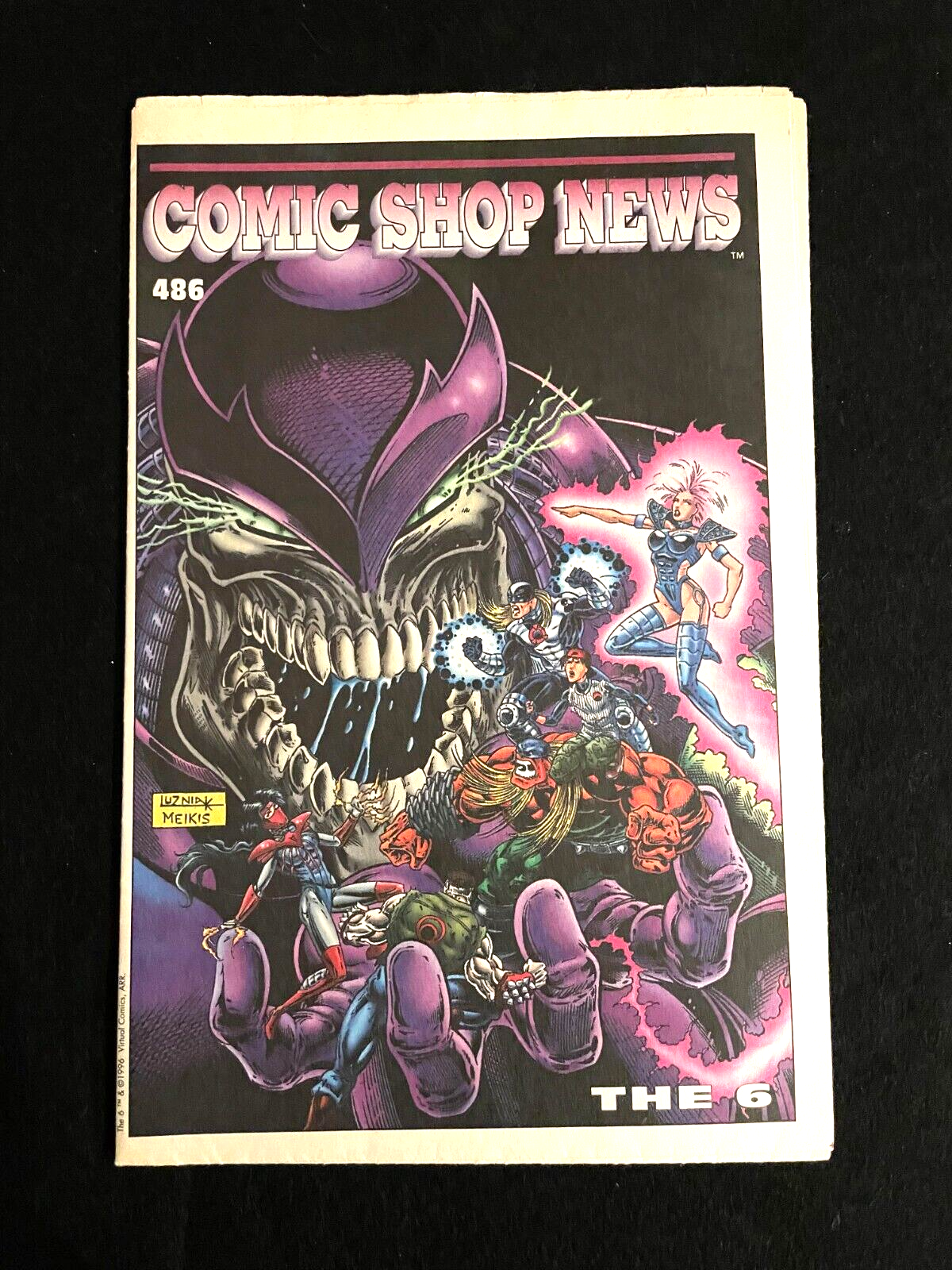 Comic Shop News #486 1996 - The 6