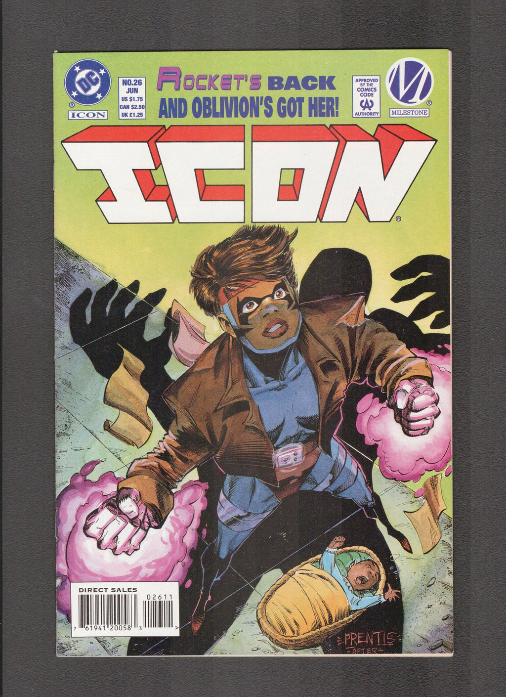 Icon #26 (1995) HIGH GRADE DC/Milestone Comics