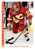 1993-94 Score #191 Theoren Fleury Hockey Calgary Flames