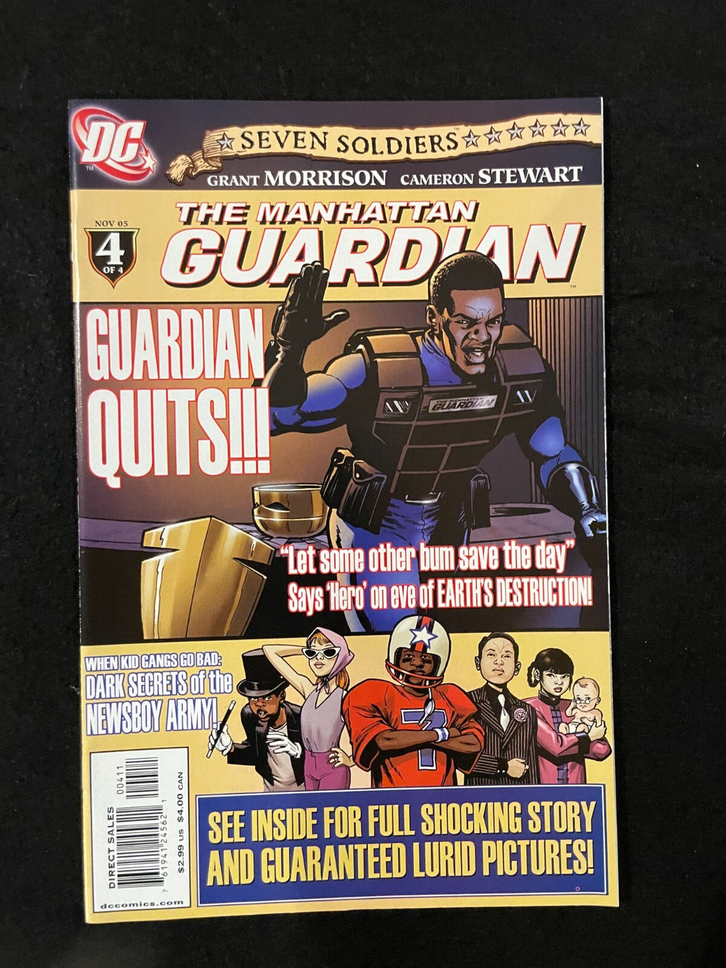 Seven Soldiers: Manhattan Guardian Complete Set of 4 #1-4 (2005) DC Comics