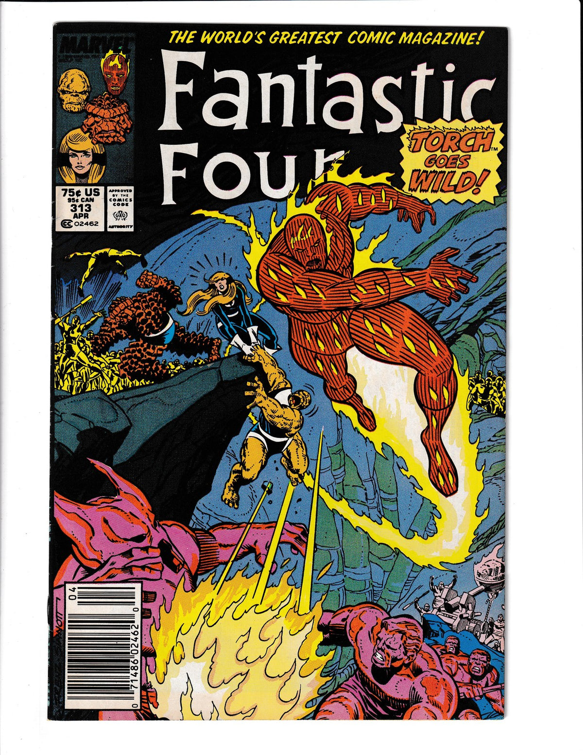 Fantastic Four #313 (1988) 1st App Dr. DeVere Marvel Comics