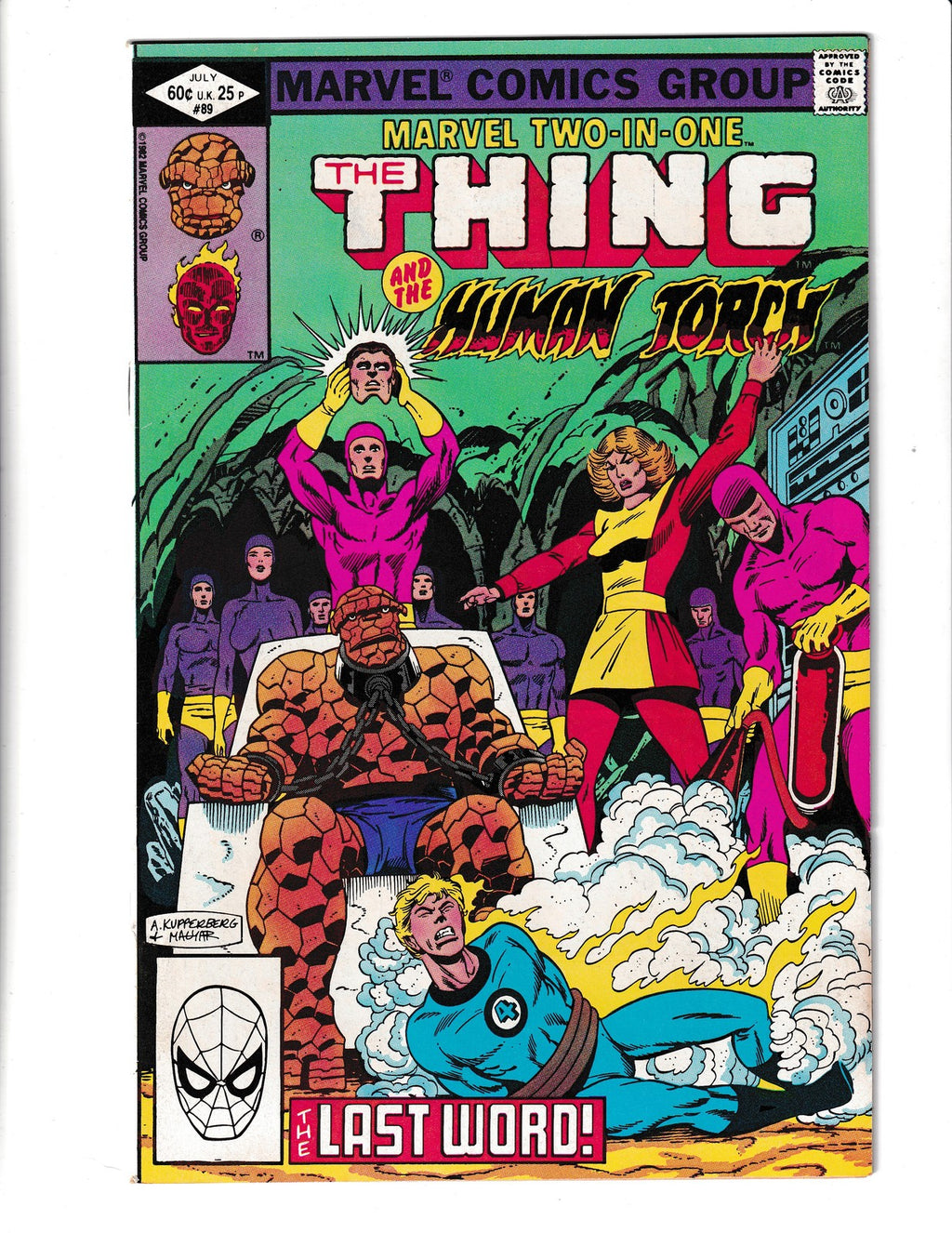 Marvel Two-In-One #89 (1982) Thing & Human Torch Marvel Comics