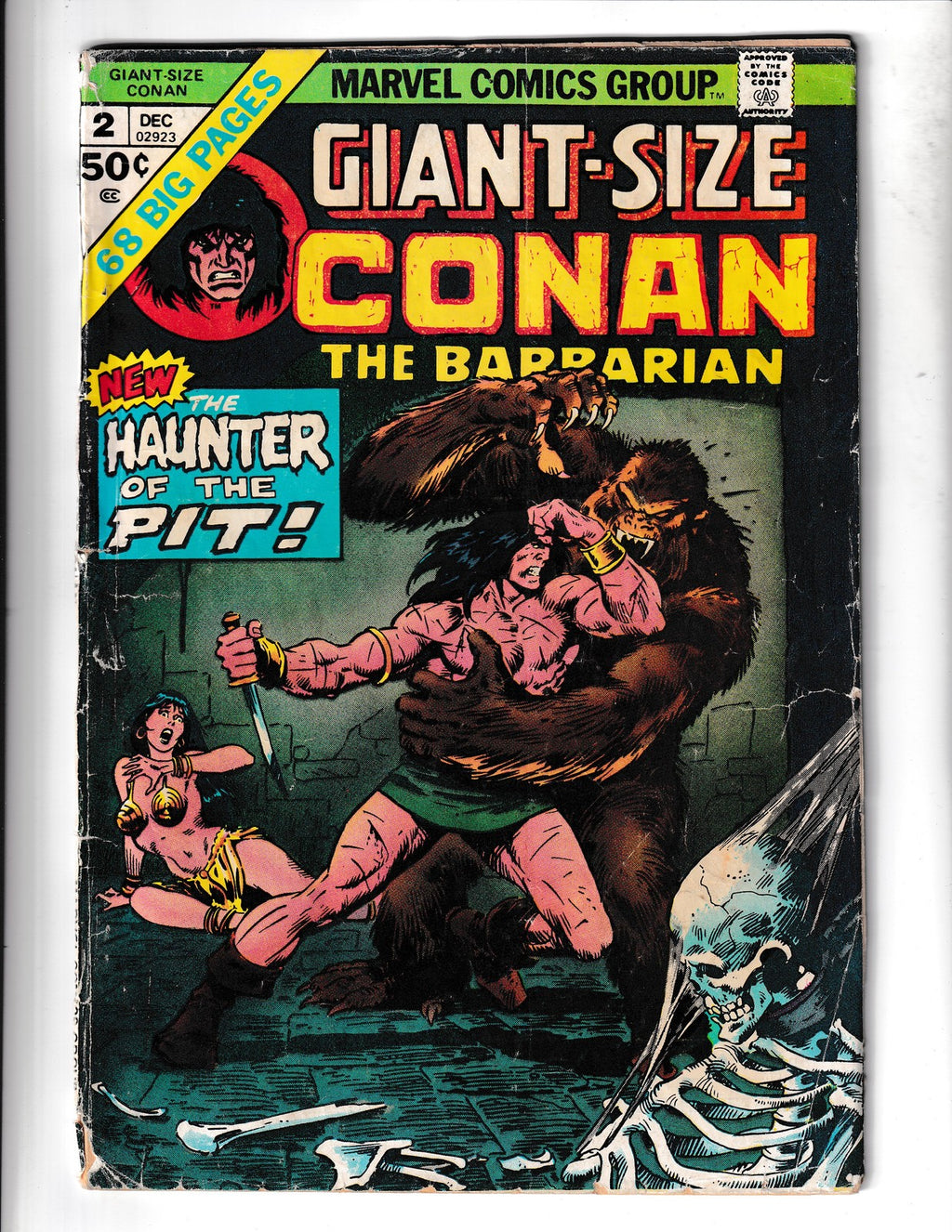 Giant-Size Conan the Barbarian #2 (1974) Marvel Comics