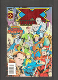 X-Universe #2 (1995) Red Foil Cover Letters Marvel Comics