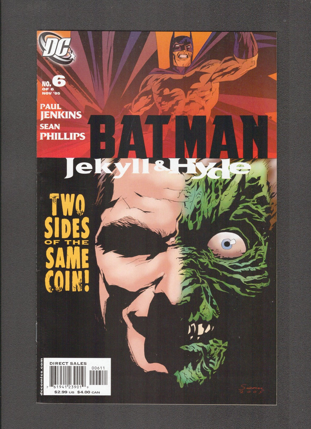 Batman: Jekyll & Hyde #6 (2005) Jae Lee -Mike Carlin DC Comics