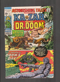 Astonishing Tales #1 (1970) Ka-Zar & Dr. Doom - Stan Lee Marvel Comics
