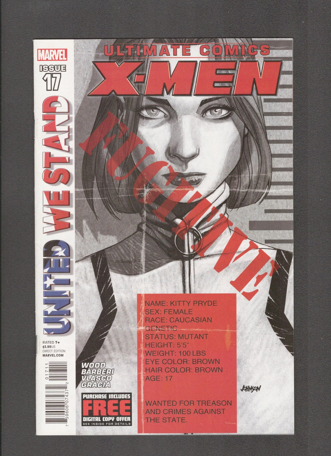 Ultimate Comics: X-Men #17 (2012) Dave Johnson Marvel Comics