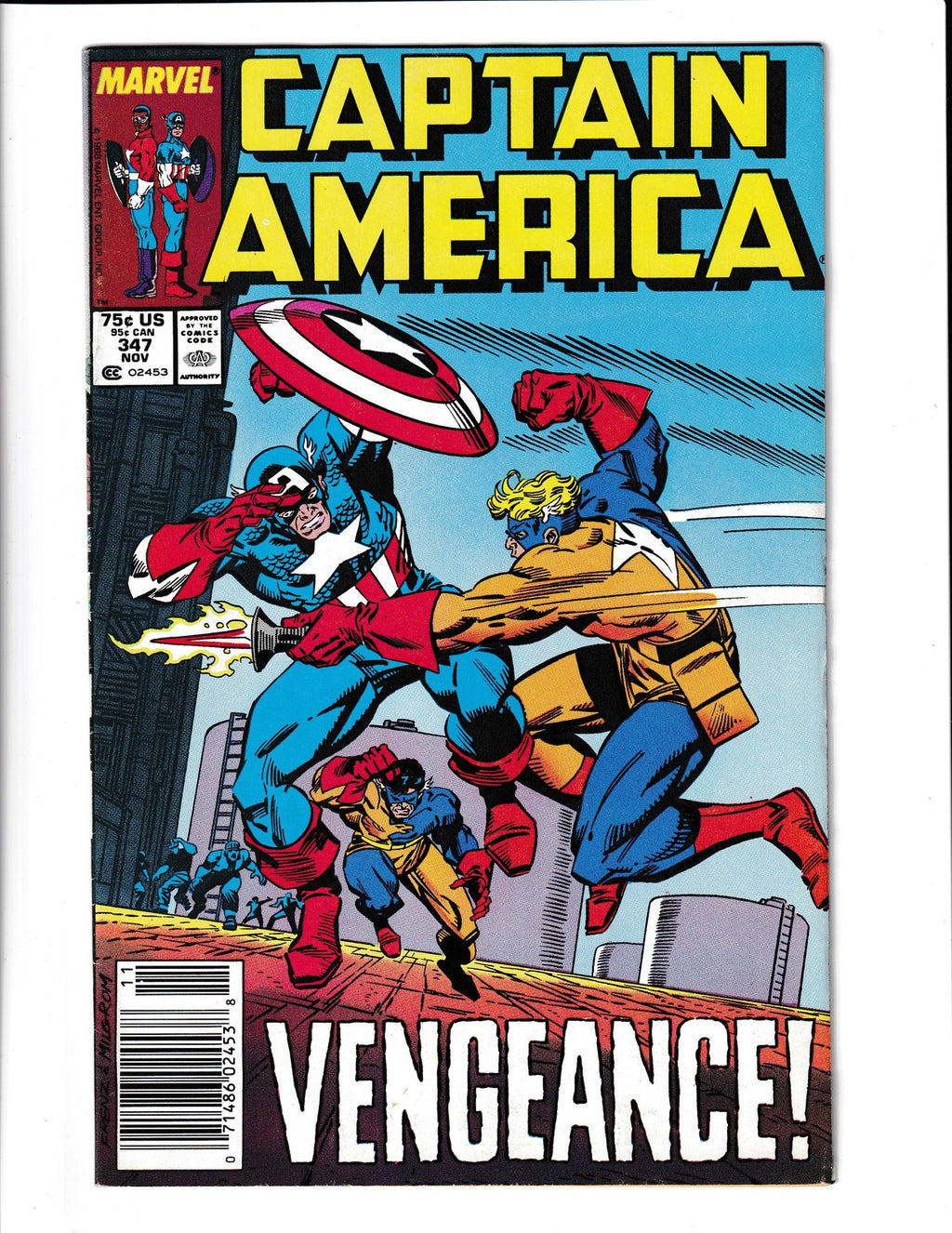 Captain America #347 (1988) Marvel Comics SKU:3278