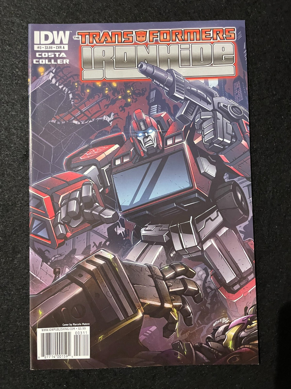 Transformers: Ironhide - Complete Set of 4 #1-4 (2010) IDW