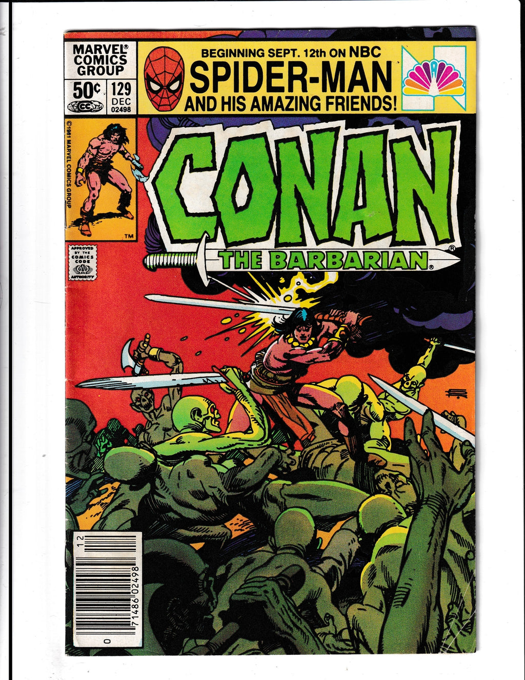 Conan the Barbarian #129 (1981) Newsstand Edition Marvel Comics