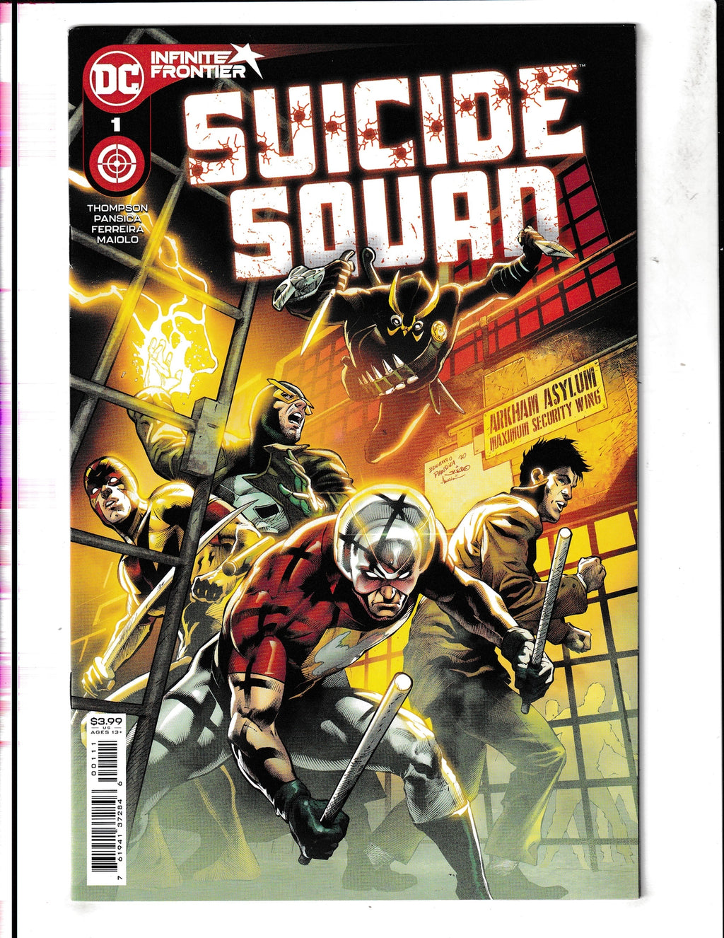 Suicide Squad #1 (2021) "Assualt on Arkham" DC Comics